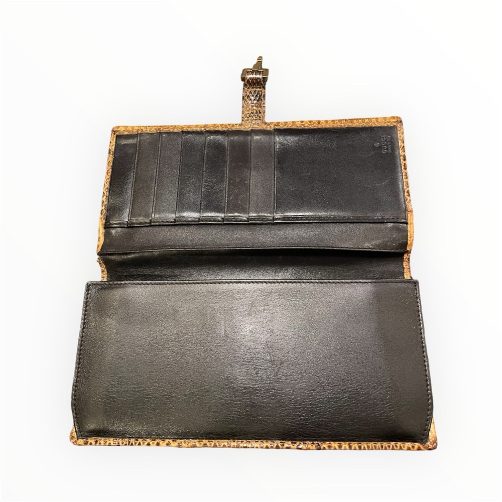 Vintage Gucci Python wallet - Picture 4 of 10